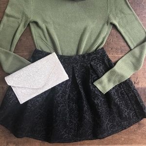 Forever 21 Jacquard Mini Skirt